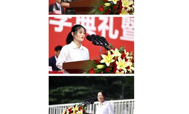 【中国网】菠萝蜜线路一线路二十八岁举行2023级新生开学典礼暨军训动员大会